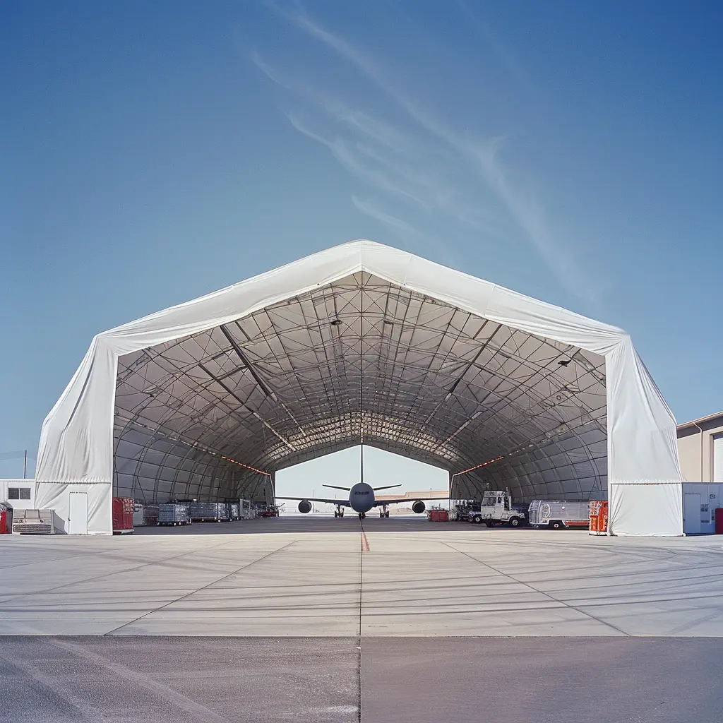 Large Temporary Aircraft Hanger